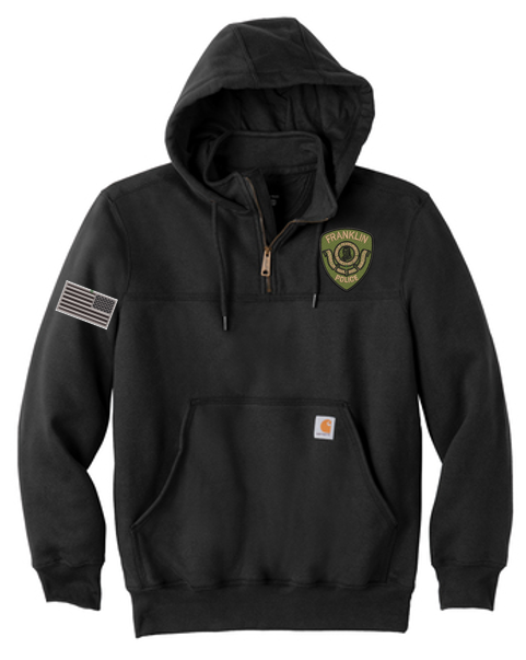 Carhartt 1/4 Zip Hooded Sweatshirt